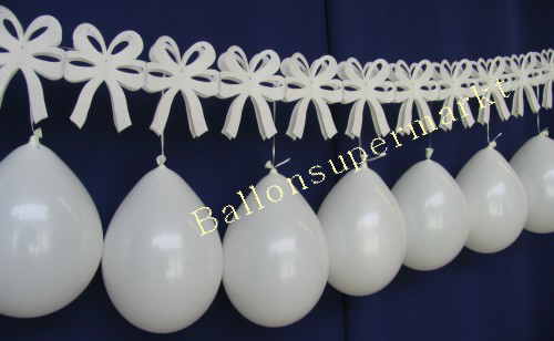 Dekoration Hochzeit Hochzeitsschleifen Girlanden Luftballons