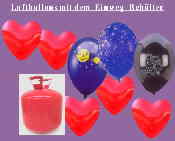 Luftballons Ballongas